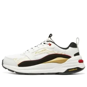 Zapatos deportivos casuales «Blanco Negro Rojo»