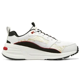 Zapatos deportivos casuales «Blanco Negro Rojo»