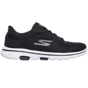 Zapatos deportivos casuales ligeros con amortiguación Go Walk, color negro