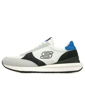 Zapatos deportivos clásicos «Blanco Gris Negro»