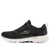 Zapatos deportivos de caña baja Go Walk 6, negro/blanco