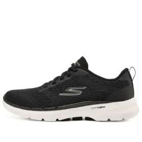 Zapatos deportivos de caña baja Go Walk 6, negro/blanco