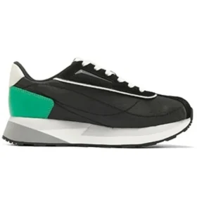 Zapatos deportivos Heydayz «Negro Verde Gris»