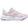 Zapatos deportivos informales «Blanco Rosa Púrpura»