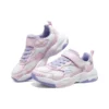 Zapatos deportivos informales «Blanco Rosa Púrpura»