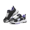 Zapatos deportivos informales «Negro Morado»