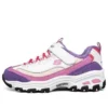 Zapatos Dlites «Blanco Rosa Púrpura»