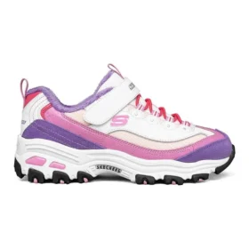 Zapatos Dlites «Blanco Rosa Púrpura»