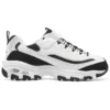 Zapatos Dlites Chunky «Blanco Negro»