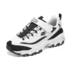 Zapatos Dlites Chunky «Blanco Negro»
