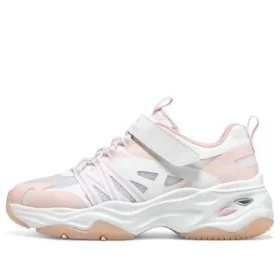 Zapatos Dlites Chunky «Blanco Rosa»