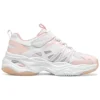 Zapatos Dlites Chunky «Blanco Rosa»