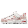 Zapatos Dlites Chunky «Blanco Rosa Rojo»
