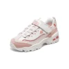 Zapatos Dlites Chunky «Blanco Rosa Rojo»