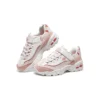 Zapatos Dlites Chunky «Blanco Rosa Rojo»