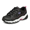 Zapatos DLites «Negro, morado y blanco»
