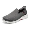 Zapatos Go Walk 6 «Gris Rojo Blanco»