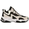 Zapatos gruesos «Beige Black»