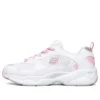 Zapatos gruesos de ocio D’ Lites Campus, blancos/rosa