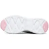 Zapatos gruesos de ocio D’ Lites Campus, blancos/rosa