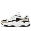 Zapatos Lander S “Blanco Negro Beige”