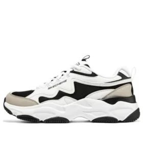Zapatos Lander S “Blanco Negro Beige”