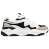 Zapatos Lander S “Blanco Negro Beige”