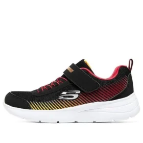Zapatos Microspec Gorza «Negro Rojo Amarillo»