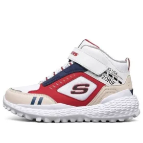 Zapatos Monster «Blanco Rojo Azul marino»