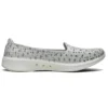 Zapatos sin cordones de caña baja H2 Go, estilo mocasín, en color gris