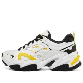 Zapatos Stamina V2 «Blanco, Negro, Amarillo»