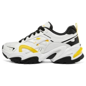 Zapatos Stamina V2 «Blanco, Negro, Amarillo»