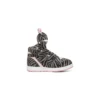 Zapatos Sugarcanes «Gris, negro y rosa»