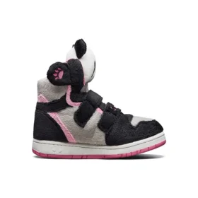 Zapatos Sugarcanes Panda «Negro Gris Rosa»